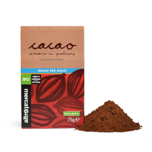 cacao amaro in polvere bio